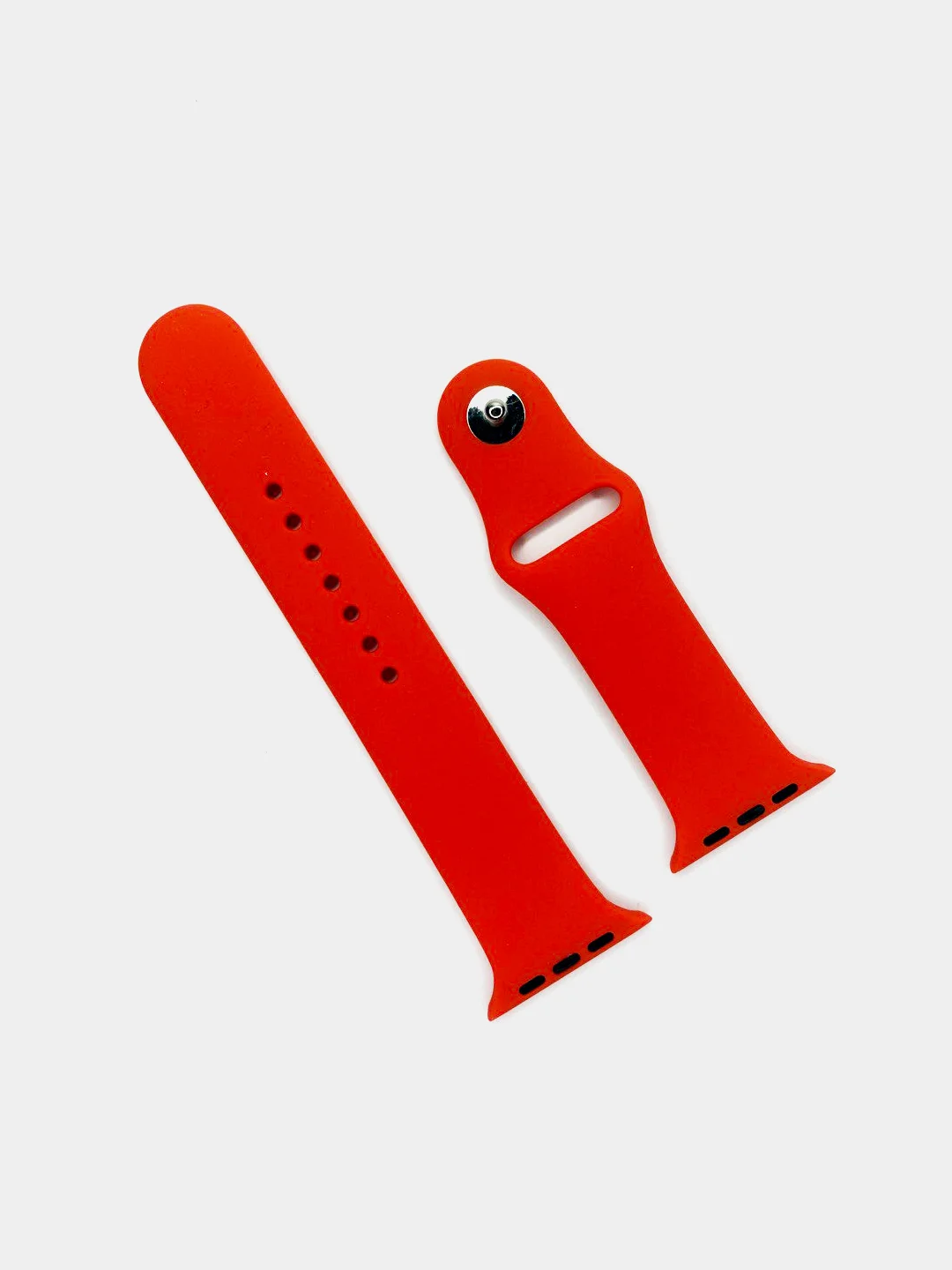 Силиконовый ремешок для часов Apple Watch 1-7, SE