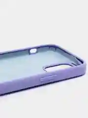 Лавандовый чехол силиконовый на iPhone 12 / 12 Pro