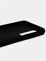 Черный чехол для Samsung A72 цветной матовый