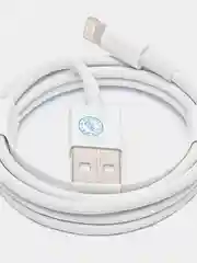 Кабель для iPhone USB-lightning 1 метр белый