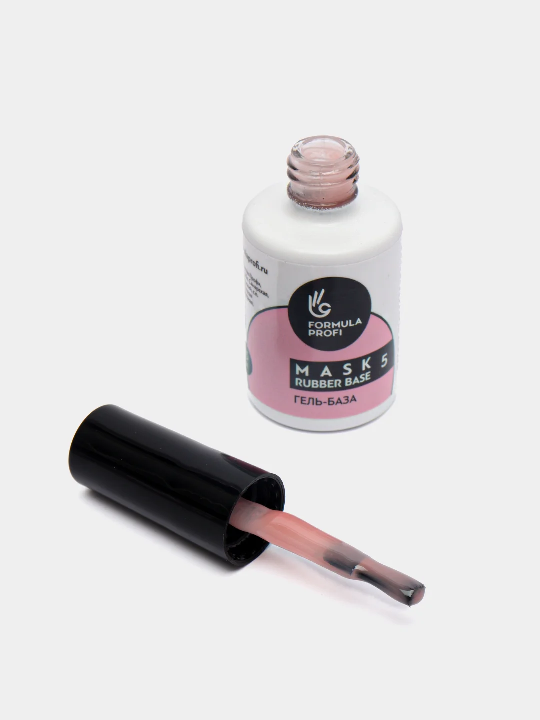 Formula Profi, Гель-база для маникюра и педикюра"MASK RUBBER BASE" №05, 15 мл
