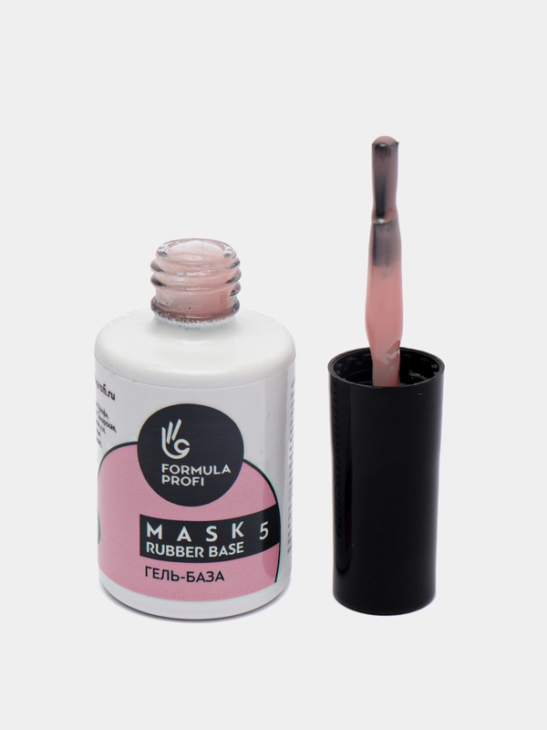 Formula Profi, Гель-база для маникюра и педикюра"MASK RUBBER BASE" №05, 15 мл