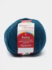 Морской пряжа Кроха Троицкая фабрика, 20% шерсть, 80% акрил, 50 г, 135 м