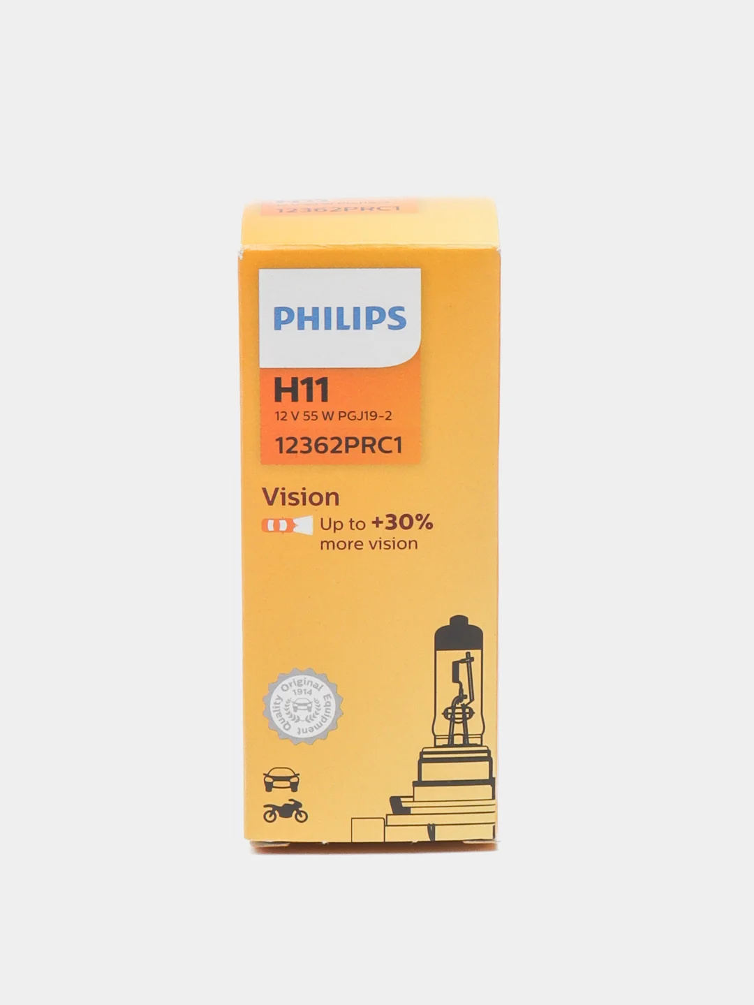 Автомобильная лампа PHILIPS H1 H3 H4 H7 H11 HB3 HB4