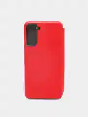 Красный чехол книжка для Samsung S21 Plus, S 21+, Самсунг
