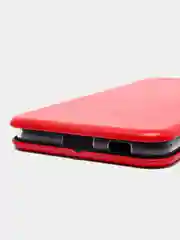 Красный чехол книжка для Samsung S21 Plus, S 21+, Самсунг