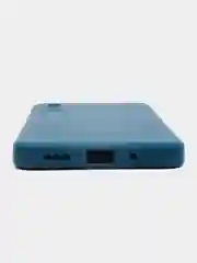 Морской чехол силиконовый с защитой камеры для Xiaomi Redmi 9A с бархатной подкладкой