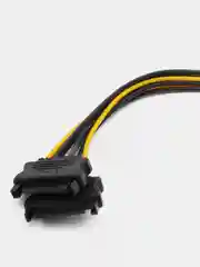 Переходник питания для видеокарт 2 x SATA на 1 x 8 PIN