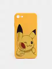 Желтый чехол силиконовый аниме "Pockemon. Пикачу" для IPhone 7/8 Plus X/Xs/XR/Max/11/12/Pro/Max 13