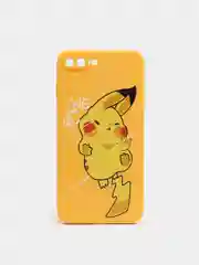 Лимонный чехол силиконовый аниме "Pockemon. Пикачу" для IPhone 7/8 Plus X/Xs/XR/Max/11/12/Pro/Max 13