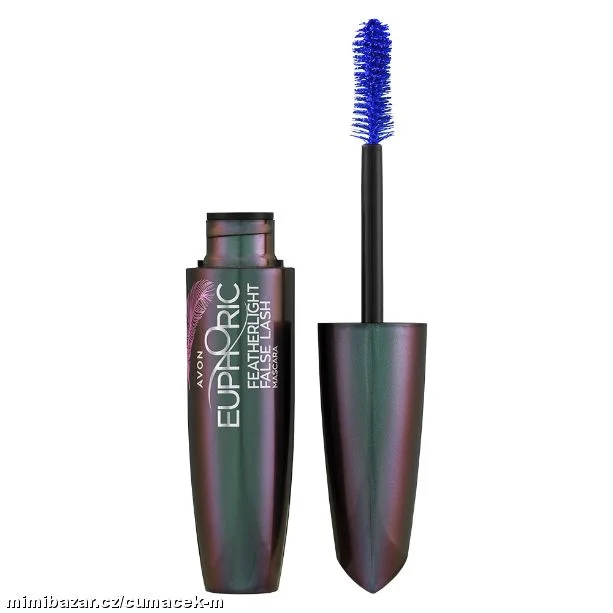 Синий тушь для ресниц AVON Euphoric "Эффект накладных ресниц", 10 мл