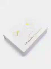 Черный подарочный набор: скребок гуаша и роллер для массажа лица, в коробке на магнитном замке