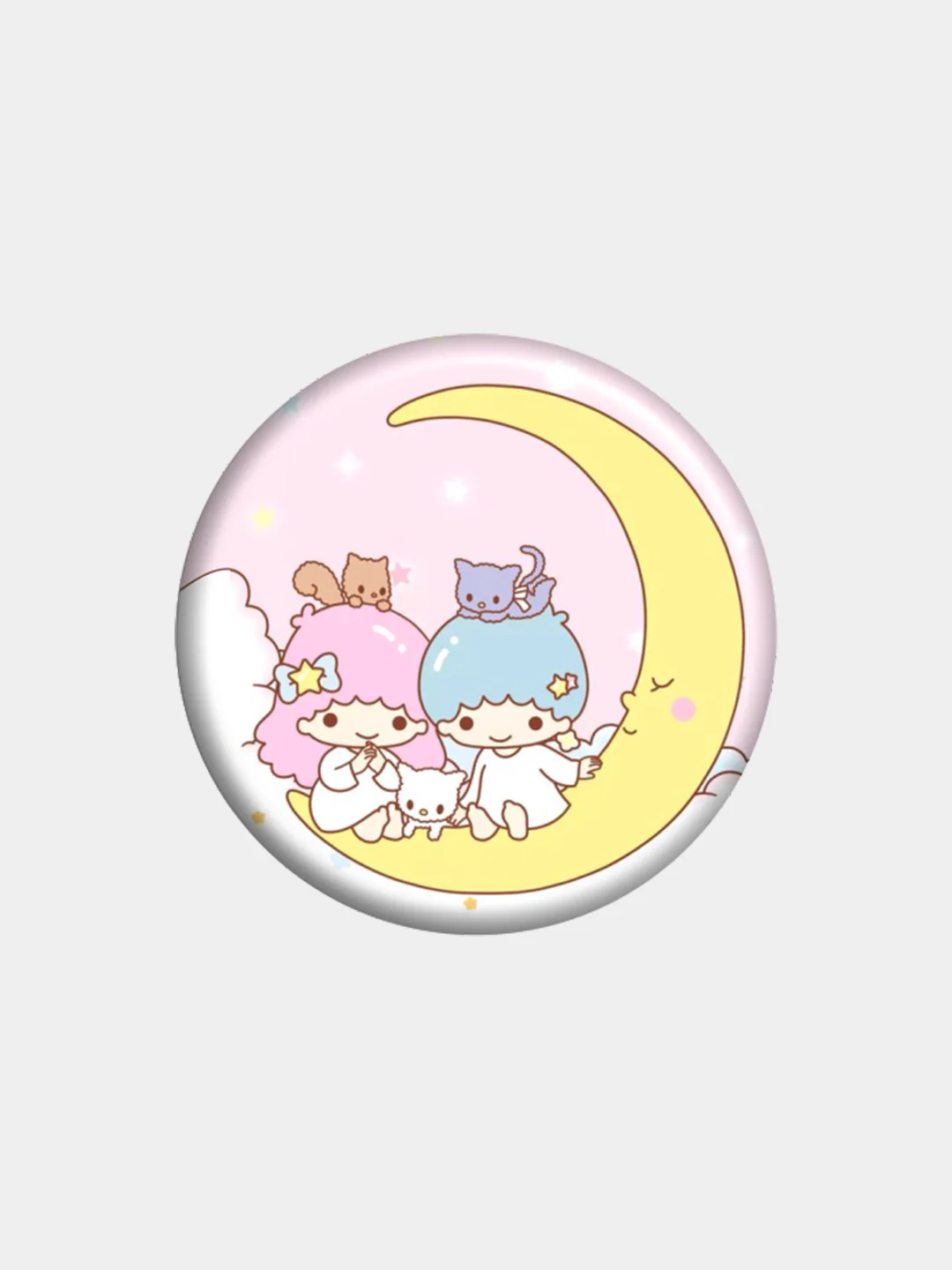 Аметистовый значки Hello Kitty, Kuromi, Little Twin Stars, Badtz-Maru и другие