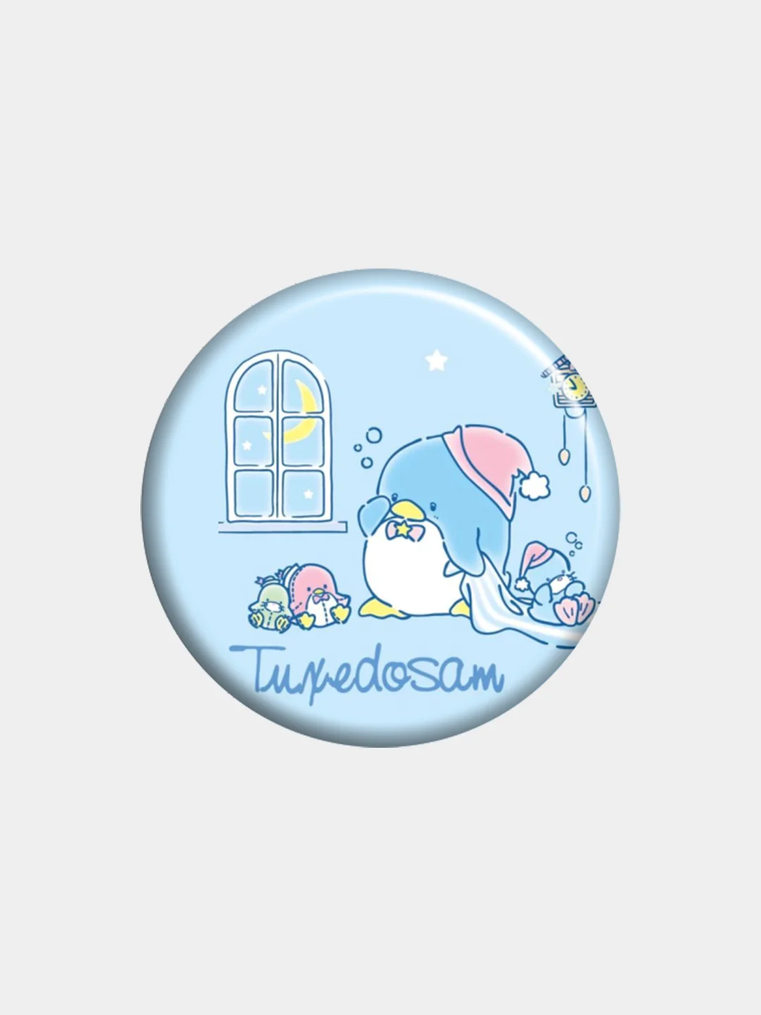 Коралловый меланж значки Hello Kitty, Kuromi, Little Twin Stars, Badtz-Maru и другие