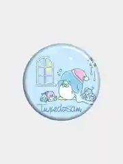 Коралловый меланж значки Hello Kitty, Kuromi, Little Twin Stars, Badtz-Maru и другие