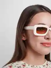 Бежевый солнцезащитные очки