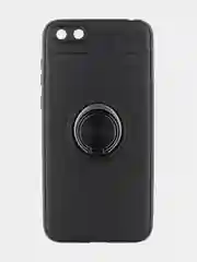 Черный чехол для Huawei P40 Lite с кольцом