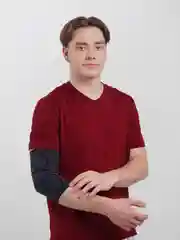 Синий налокотник эластичный/суппорт локтя