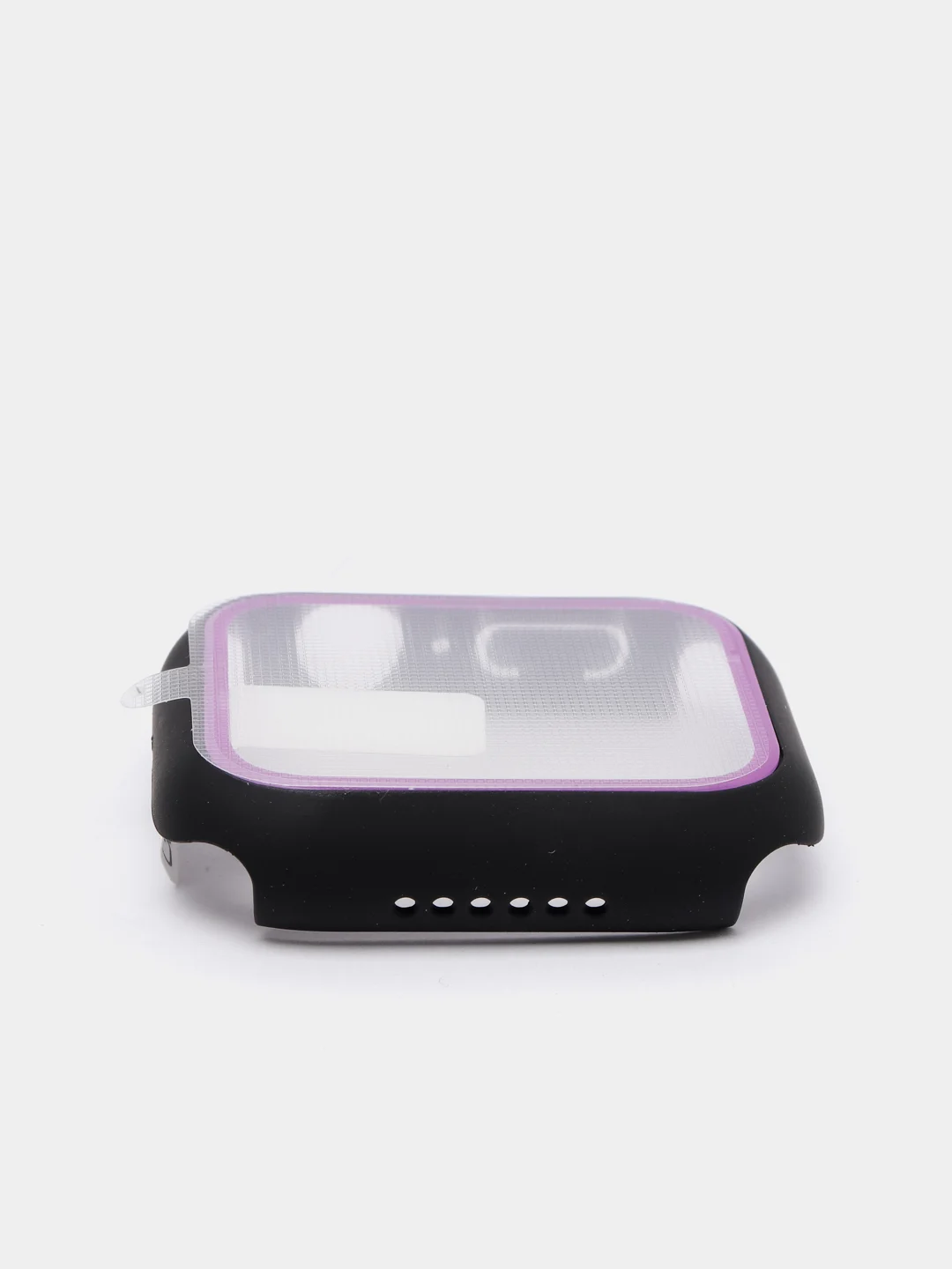 Пурпурный ремешок, бампер и стекло Apple Watch Classic 38 40 42 44 mm Series 1, 2, 3, 4, 5, 6, SE