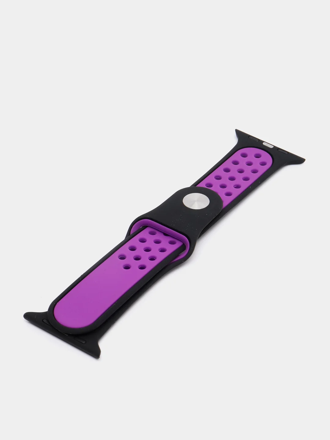 Пурпурный ремешок, бампер и стекло Apple Watch Classic 38 40 42 44 mm Series 1, 2, 3, 4, 5, 6, SE