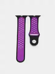 Пурпурный ремешок, бампер и стекло Apple Watch Classic 38 40 42 44 mm Series 1, 2, 3, 4, 5, 6, SE