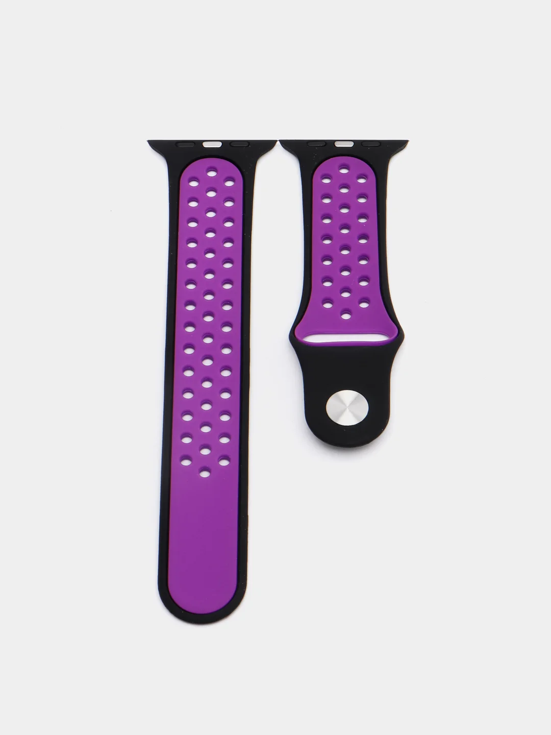 Пурпурный ремешок, бампер и стекло Apple Watch Classic 38 40 42 44 mm Series 1, 2, 3, 4, 5, 6, SE