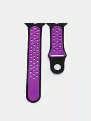 Пурпурный ремешок, бампер и стекло Apple Watch Classic 38 40 42 44 mm Series 1, 2, 3, 4, 5, 6, SE