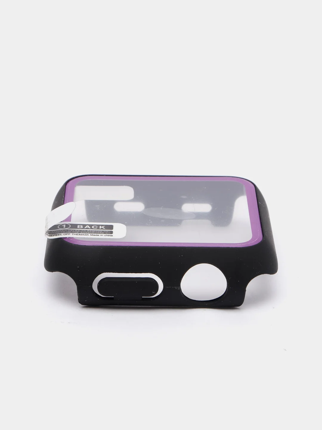 Пурпурный ремешок, бампер и стекло Apple Watch Classic 38 40 42 44 mm Series 1, 2, 3, 4, 5, 6, SE