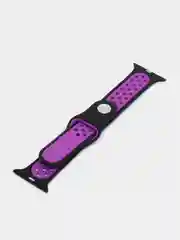 Пурпурный ремешок, бампер и стекло Apple Watch Classic 38 40 42 44 mm Series 1, 2, 3, 4, 5, 6, SE