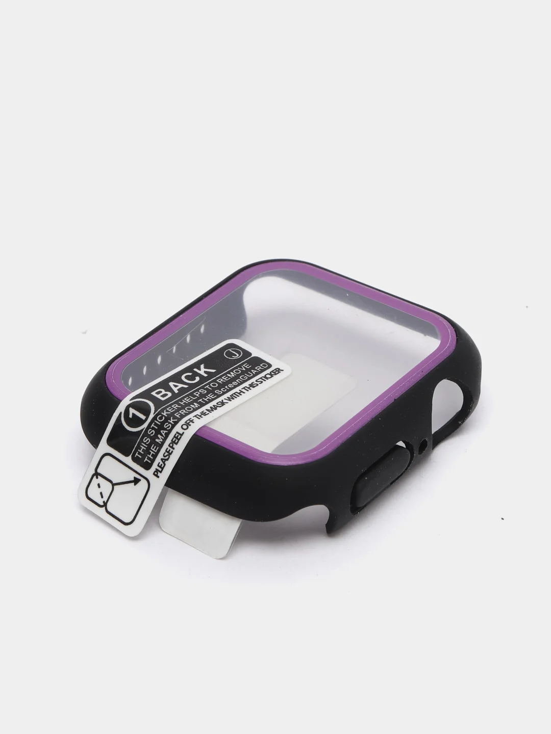 Пурпурный ремешок, бампер и стекло Apple Watch Classic 38 40 42 44 mm Series 1, 2, 3, 4, 5, 6, SE