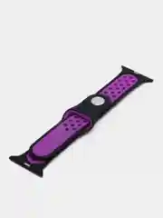 Пурпурный ремешок, бампер и стекло Apple Watch Classic 38 40 42 44 mm Series 1, 2, 3, 4, 5, 6, SE