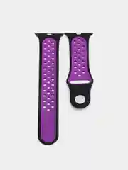 Пурпурный ремешок, бампер и стекло Apple Watch Classic 38 40 42 44 mm Series 1, 2, 3, 4, 5, 6, SE