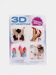 Аметистовый 3d наклейка (3Д объемная наклейка) стикер на телефон moment люби мечтай твори люби summer