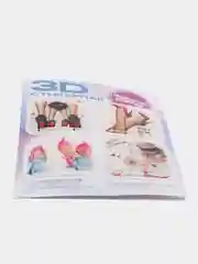Аметистовый 3d наклейка (3Д объемная наклейка) стикер на телефон moment люби мечтай твори люби summer