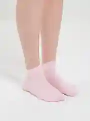 Розовый носки короткие