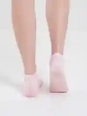 Розовый носки короткие