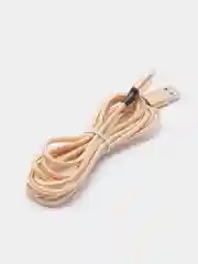 Золотой usb кабель для зарядки и передачи данных 2-х метровые(micro, type c, ios)