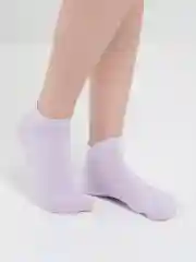 Лавандовый носки короткие