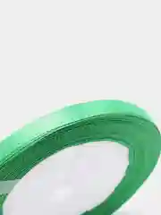 Лесной зеленый лента атласная 0,6 мм, 22 метра