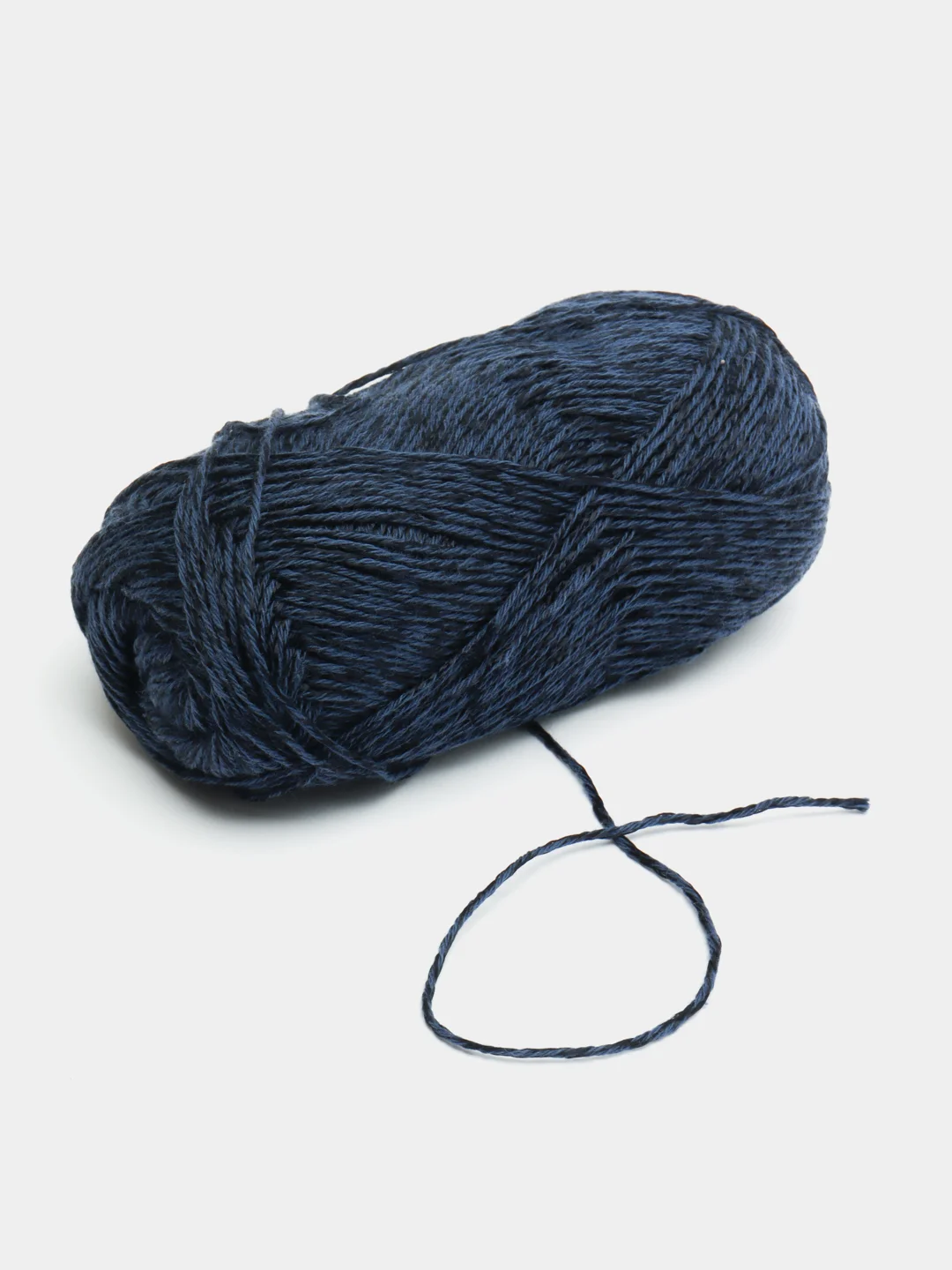 Темно-синий пряжа YarnArt Style, хлопок, вискоза, 50 г/185 м