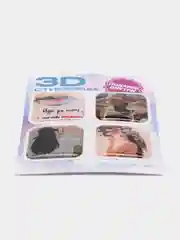 Алый 3d наклейка (3Д объемная наклейка) стикер на телефон moment люби мечтай твори люби summer