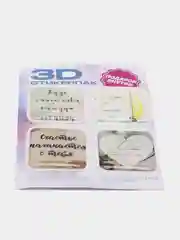 Коралловый меланж 3d наклейка на телефон