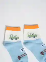 Голубой детские носки