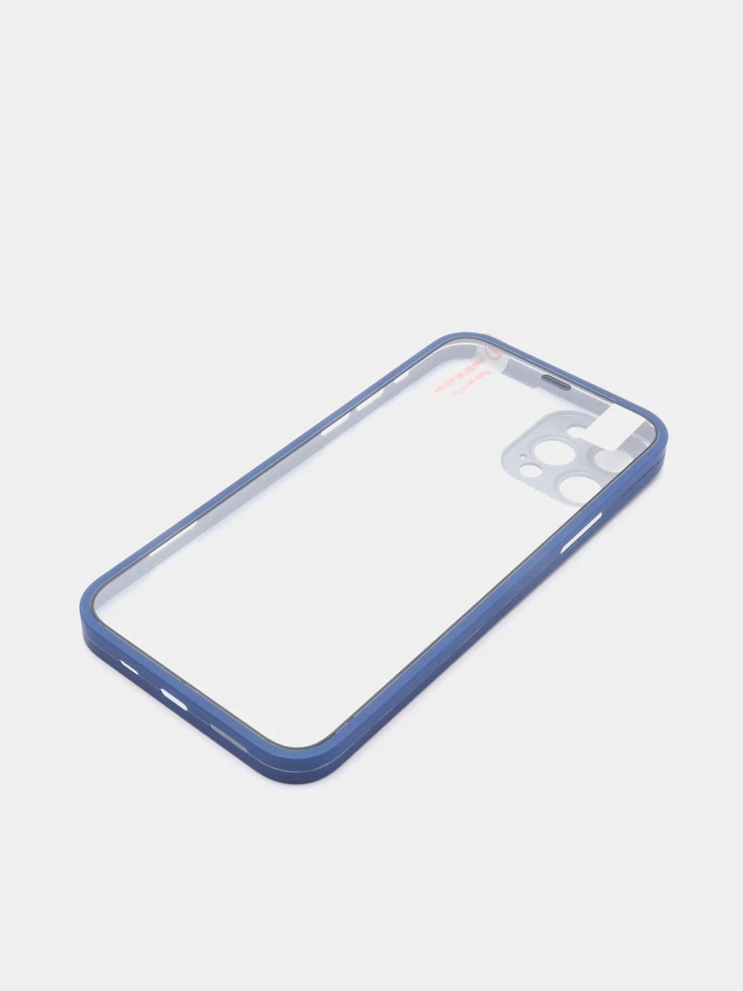 Темно-синий чехол Apple iPhone 12, 12 Pro, 12 Pro Max на 360 градусов с защитой экрана
