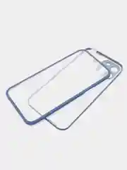 Темно-синий чехол Apple iPhone 12, 12 Pro, 12 Pro Max на 360 градусов с защитой экрана