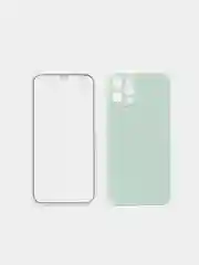 Мятный чехол Apple iPhone 12, 12 Pro, 12 Pro Max на 360 градусов с защитой экрана