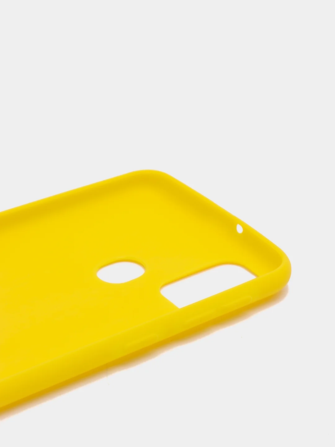 Желтый чехол для Samsung Galaxy A52 А72 M21/M30S мягкий матовый TPU силикон
