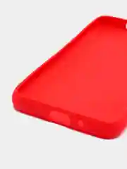 Красный чехол ZTE Blade A31 силиконовый цветной матовый
