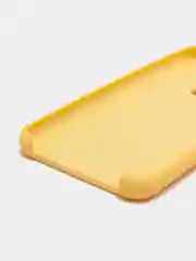 Желтый чехол силиконовый Silicone Cover Case для Xiaomi Redmi K30, Poco X2