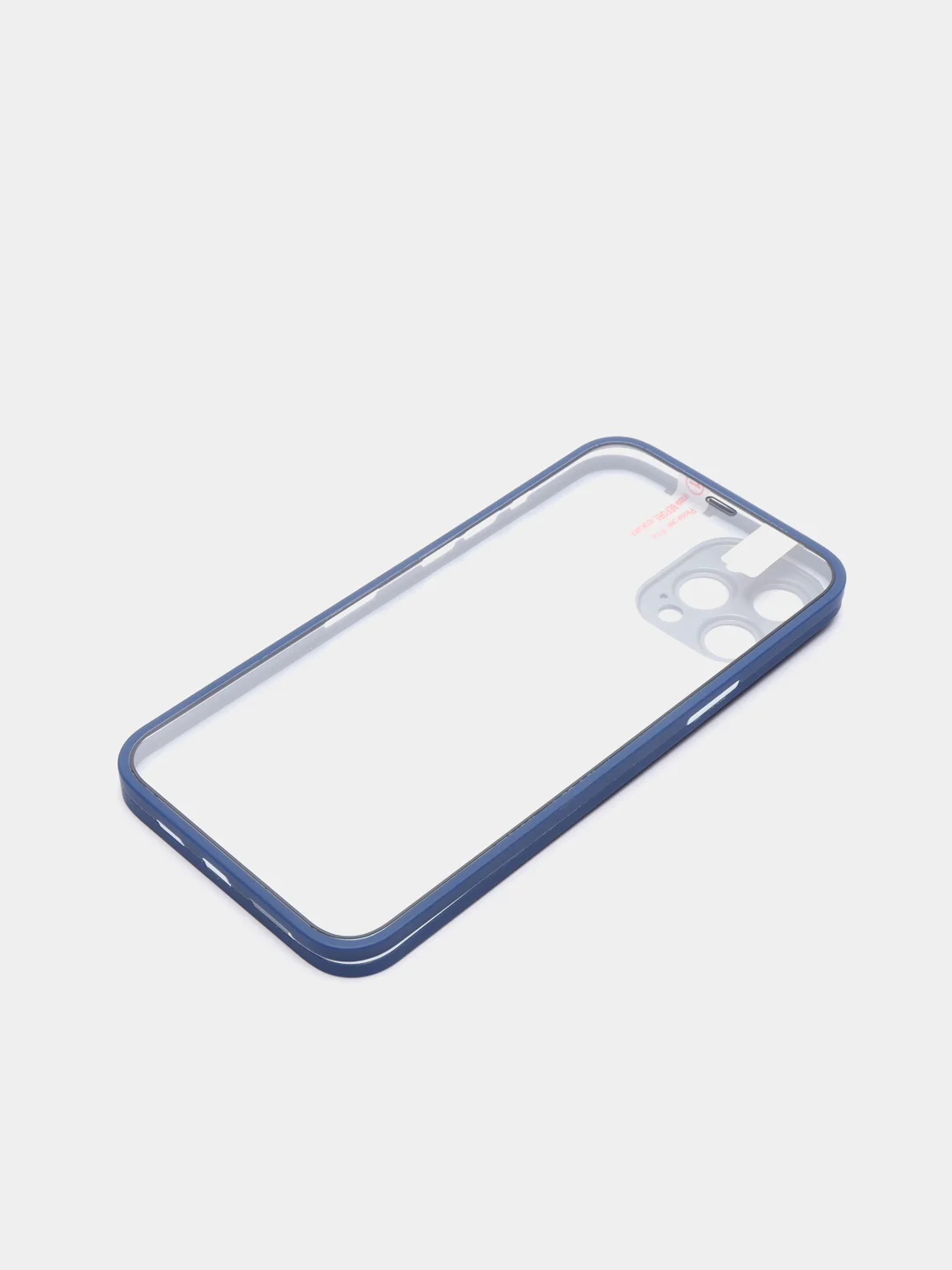 Темно-синий чехол Apple iPhone 12, 12 Pro, 12 Pro Max на 360 градусов с защитой экрана